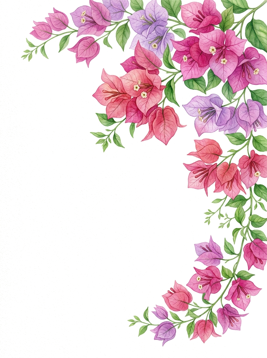 Bougainvillea Flowers