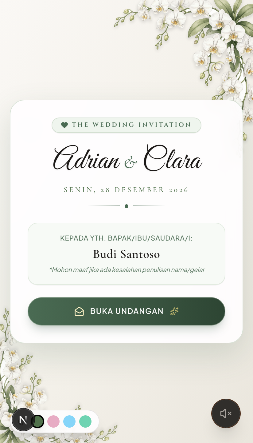 Orchid Serenity (Anggrek Bulan)